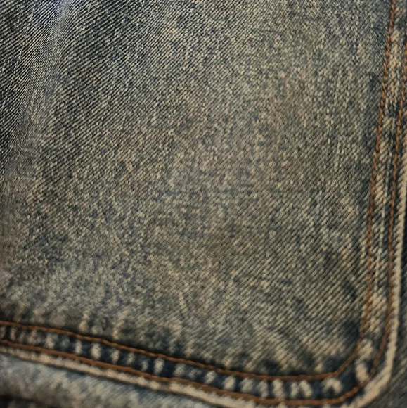 Vintage Mens Woolrich Denim Jacket Barn Coat Sz Small Made In USA No Liner READ - Picture 12 of 13